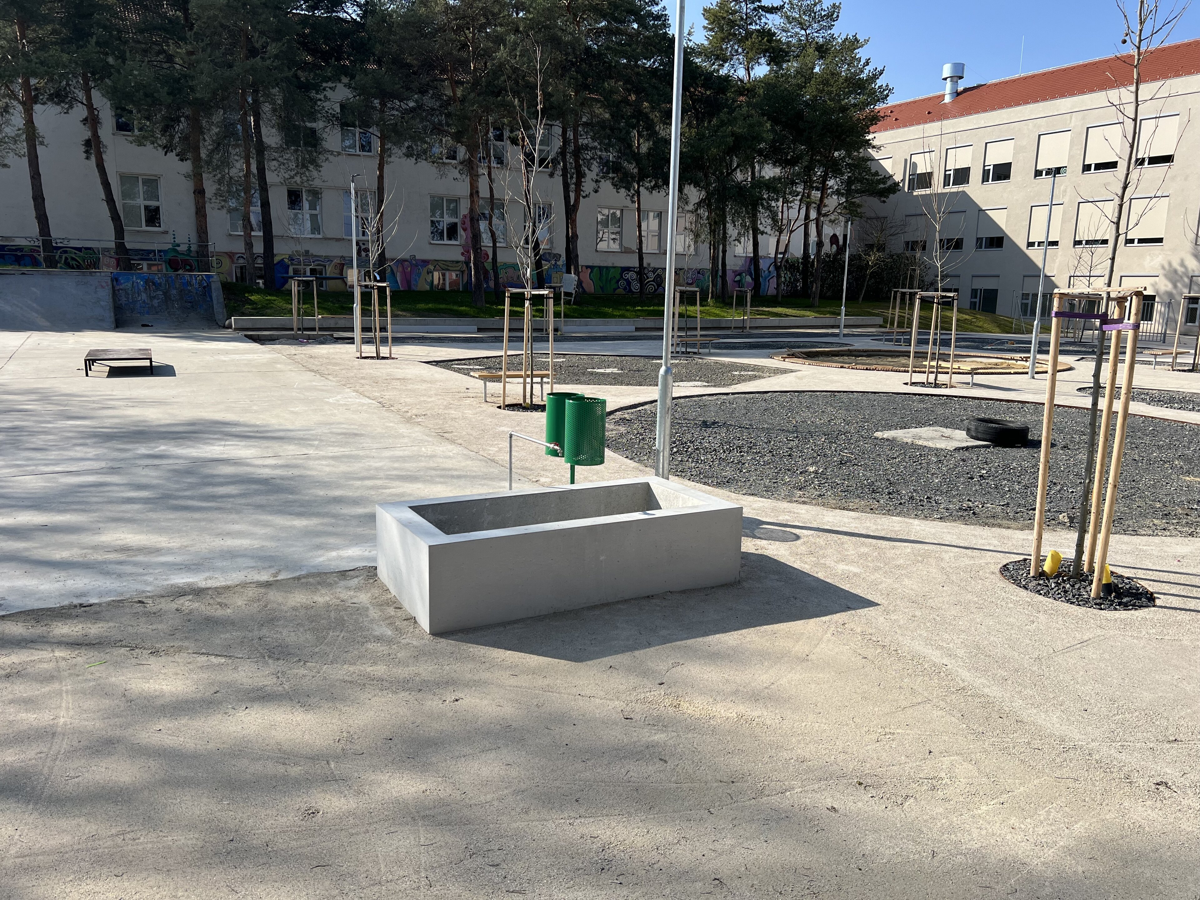 Exteriérové Umývadlo